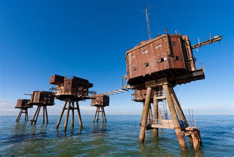 abandoned fortresses off british coast